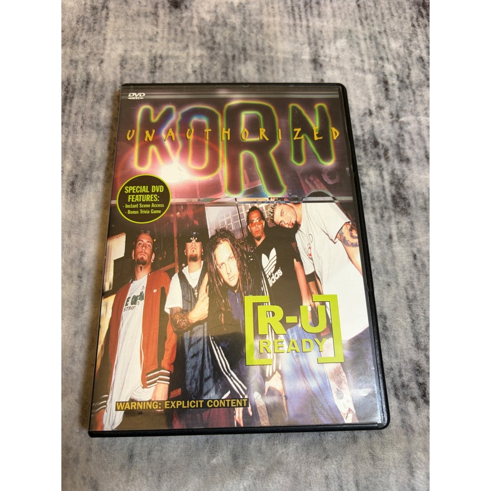 Korn Unauthorized R-U Ready DVD Documentary Biography Nu-Metal Eaton Ent.